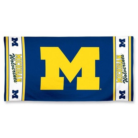 MCARTHUR TOWELS & SPORTS Michigan Wolverines Towel 30x60 Beach Style 9960618615